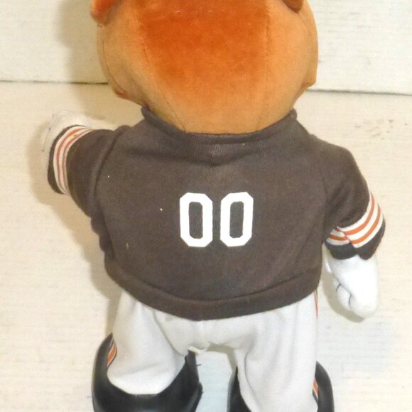 VTG Gemmy Cleveland Browns Dancing 12" Bulldog BROKEN PARTIALLY WORKS AS IS READ - Picture 4 of 9